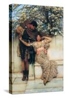 The Promise of Spring-Sir Lawrence Alma-Tadema-Stretched Canvas