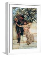 The Promise of Spring-Sir Lawrence Alma-Tadema-Framed Art Print