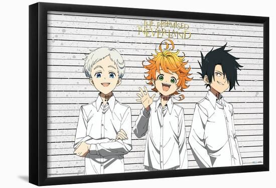 The Promised Neverland - Mug Shots-Trends International-Framed Poster