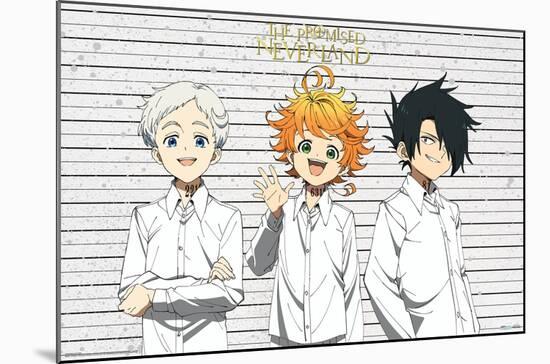 The Promised Neverland - Mug Shots-Trends International-Mounted Poster