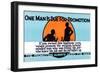 The Promotion Always Seeks The Man-Robert Beebe-Framed Art Print