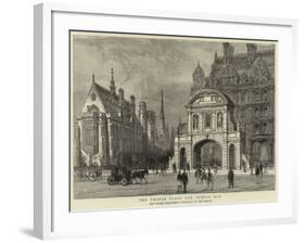 The Proper Place for Temple Bar-null-Framed Giclee Print