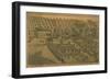 The Property of John P. and Catharina Schuring, Franklin Town, Allegheny County, Pennsylvania, 1883-Ferdinand A. Brader-Framed Giclee Print