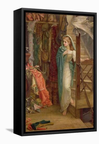 The Property Room, 1879-Arthur Hughes-Framed Stretched Canvas