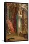 The Property Room, 1879-Arthur Hughes-Framed Stretched Canvas