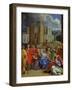 The Prophet Agabus Predicting St. Paul's Suffering in Jerusalem-Louis Cheron-Framed Giclee Print