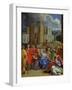 The Prophet Agabus Predicting St. Paul's Suffering in Jerusalem-Louis Cheron-Framed Giclee Print