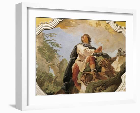 The Prophet Daniel-Giovanni Battista Tiepolo-Framed Giclee Print