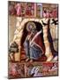 The Prophet Elijah in the Wilderness with Scenes from His Life-null-Mounted Giclee Print