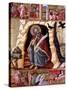 The Prophet Elijah in the Wilderness with Scenes from His Life-null-Stretched Canvas