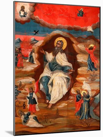 The Prophet Elijah in the Wilderness-null-Mounted Giclee Print