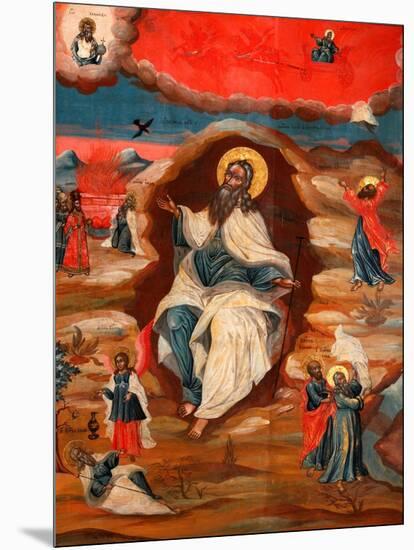 The Prophet Elijah in the Wilderness-null-Mounted Giclee Print