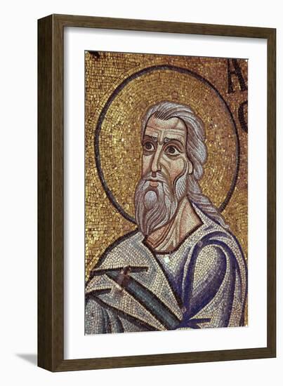 The Prophet Habakkuk (Detail of Interior Mosaics in the St. Mark's Basilic), 12th Century-null-Framed Giclee Print