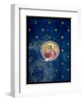 The Prophet Isaiah, Detail from the Vault, 1303-05 (Post Restoration)-Giotto di Bondone-Framed Giclee Print