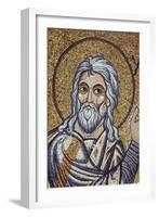 The Prophet Isaiah (Detail of Interior Mosaics in the St. Mark's Basilic), 12th Century-null-Framed Giclee Print