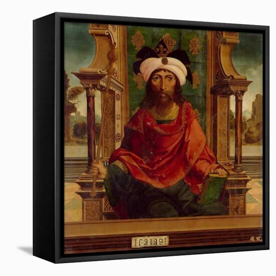 The Prophet Isaiah-Maestro De Becerril-Framed Stretched Canvas