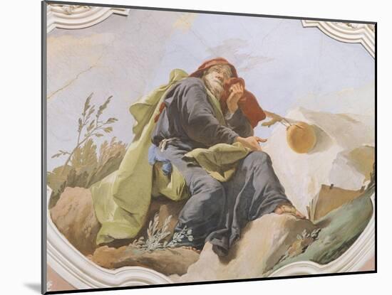The Prophet Isaiah-Giambattista Tiepolo-Mounted Giclee Print