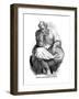 The Prophet Jeremiah, 1844-WJ Linton-Framed Giclee Print