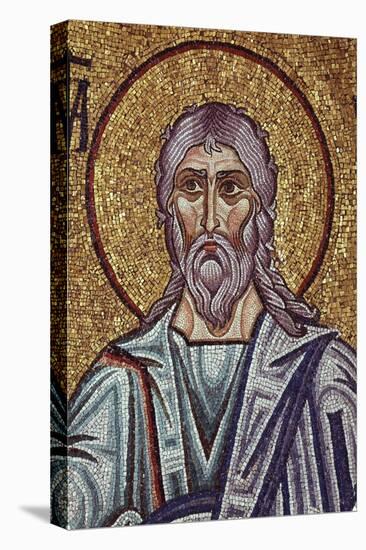 The Prophet Jeremiah (Detail of Interior Mosaics in the St. Mark's Basilic), 12th Century-null-Stretched Canvas