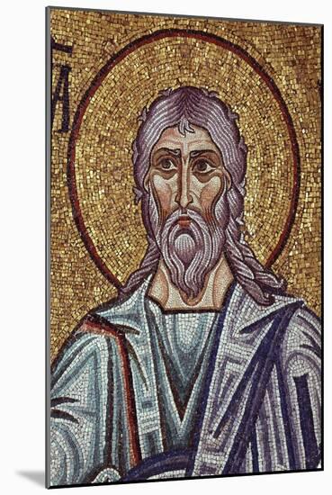 The Prophet Jeremiah (Detail of Interior Mosaics in the St. Mark's Basilic), 12th Century-null-Mounted Giclee Print