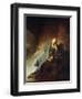 The Prophet Jeremiah Mourning over the Destruction of Jerusalem, 1630-Rembrandt van Rijn-Framed Giclee Print