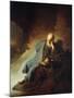 The Prophet Jeremiah Mourning over the Destruction of Jerusalem, 1630-Rembrandt van Rijn-Mounted Giclee Print