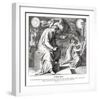 The Prophet Jeremiah-Julius Schnorr von Carolsfeld-Framed Giclee Print