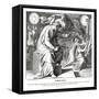 The Prophet Jeremiah-Julius Schnorr von Carolsfeld-Framed Stretched Canvas