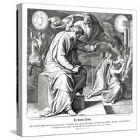 The Prophet Jeremiah-Julius Schnorr von Carolsfeld-Stretched Canvas