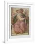 The Prophet Jesaias-Michelangelo Buonarroti-Framed Collectable Print