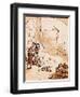 The Prophet Jonah Before the Walls of Nineveh-Rembrandt van Rijn-Framed Giclee Print