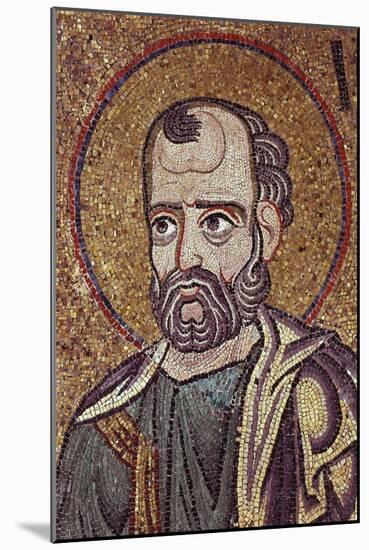 The Prophet Jonah (Detail of Interior Mosaics in the St. Mark's Basilic), 12th Century-null-Mounted Giclee Print