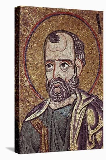 The Prophet Jonah (Detail of Interior Mosaics in the St. Mark's Basilic), 12th Century-null-Stretched Canvas