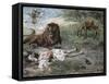 The Prophet Slain by the Lion-James Jacques Joseph Tissot-Framed Stretched Canvas