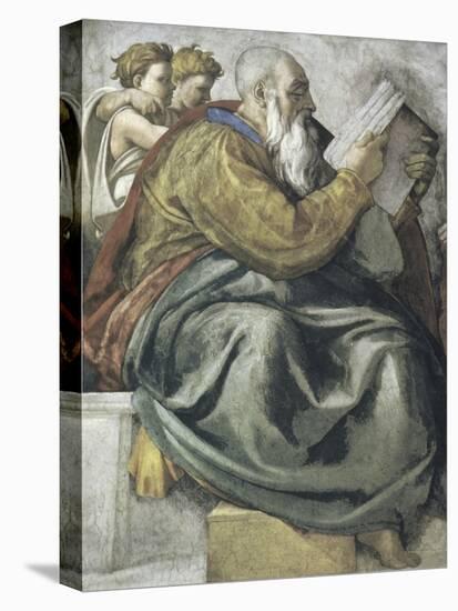 The Prophet Zachariah-Michelangelo Buonarroti-Stretched Canvas