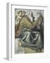 The Prophet Zachariah-Michelangelo Buonarroti-Framed Giclee Print