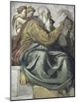 The Prophet Zachariah-Michelangelo Buonarroti-Mounted Giclee Print