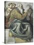 The Prophet Zachariah-Michelangelo Buonarroti-Stretched Canvas