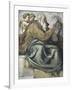 The Prophet Zachariah-Michelangelo Buonarroti-Framed Giclee Print