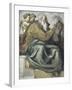 The Prophet Zachariah-Michelangelo Buonarroti-Framed Giclee Print