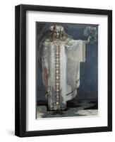 The Prophetess Libuse-Vitezlav Karel Masek-Framed Art Print
