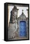 The Prophets Sculpture at Sanctuary of Bom Jesus de Matosinhos, UNESCO Site, Congonhas, Brazil-Ian Trower-Framed Stretched Canvas