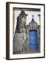 The Prophets Sculpture at Sanctuary of Bom Jesus de Matosinhos, UNESCO Site, Congonhas, Brazil-Ian Trower-Framed Photographic Print