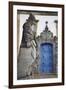 The Prophets Sculpture at Sanctuary of Bom Jesus de Matosinhos, UNESCO Site, Congonhas, Brazil-Ian Trower-Framed Photographic Print