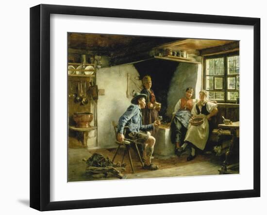 The Proposal-Karl Emil Rau-Framed Giclee Print