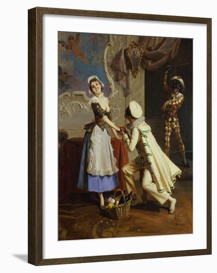 The Proposal-Giacomo Mantegazza-Framed Giclee Print