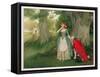 The Proposal-Sir James Dromgole Linton-Framed Stretched Canvas