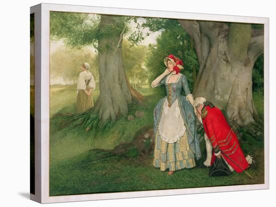 The Proposal-Sir James Dromgole Linton-Stretched Canvas
