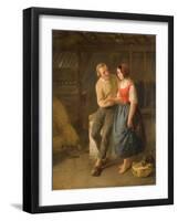 The Proposal-Hippolyte Bruyeres-Framed Giclee Print