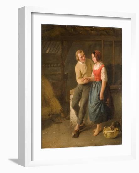 The Proposal-Hippolyte Bruyeres-Framed Giclee Print